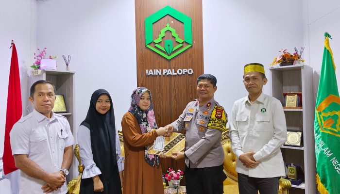 Rektor IAIN Palopo Ucapkan Terima Kasih Kepada Polres Atas Pemberian Beasiswa Untuk Mahasiswa Terkendala Ekonomi