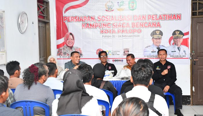 Wakili Pj Wali Kota Palopo, Kadis Sosial Buka Sosialisasi Pembentukan Kampung KSB