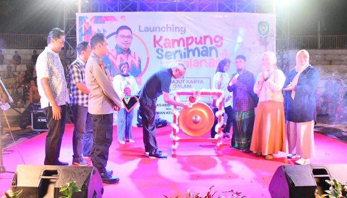 Kerjasama Dewan Kesenian, Dinas Kebudayaan Kota Palopo, Launching Kampung Seniman Jalanan