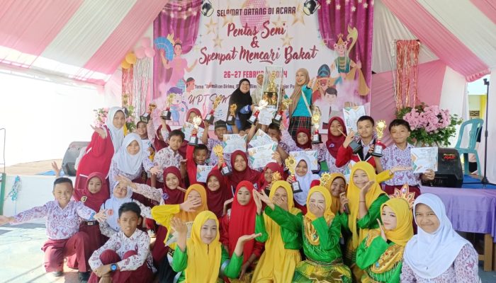 SDN Katokkoan Luwu Utara Pertahankan Gelar Juara Umum Spenpat Mencari Bakat