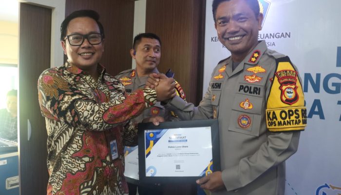 Pelaksana Anggaran Terbaik Pertama, Polres Luwu Utara Kembali Raih Treasury Award dari KPPN