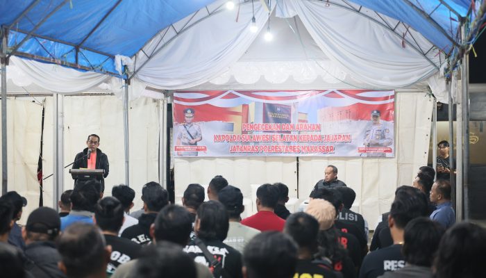 Jelang Ramadan, Kapolda Sulsel Cek Kesiapan Personel Jajaran Resmob dan Jatanras Polrestabes Makassar