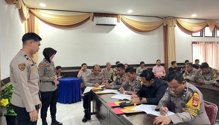 Pinjam Pakai Senpi Organik Polri, Biro SDM Polda Sulsel Gelar Pemeriksaan Psikologi Personil