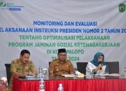 Tingkatkan Sinergitas Pemkot dan BPJS Ketenagakerjaan, Pj Wali Kota Palopo Hadiri Monev Implemntasi Inpres