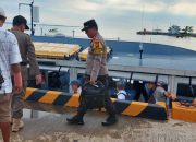 Polres Palopo Lakukan Pengamanan Kedatangan Turis Mancanegara di Pelabuhan Tanjung Ringgit