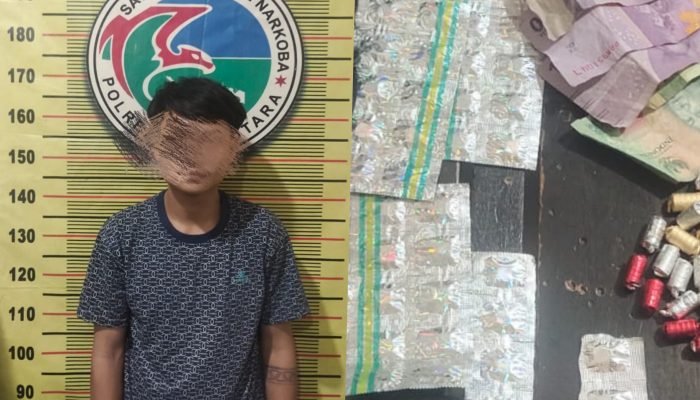 Satres Narkoba Polres Luwu Utara Kembali Amankan Terduga Pengedar Sediaan Farmasi Tanpa Izin