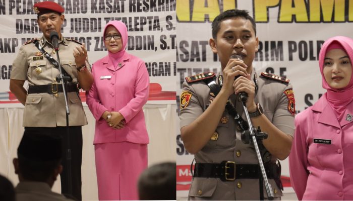 Polres Luwu Utara Gelar Acara Kenal Pamit Kasat Reskrim dan Buka Puasa Bersama