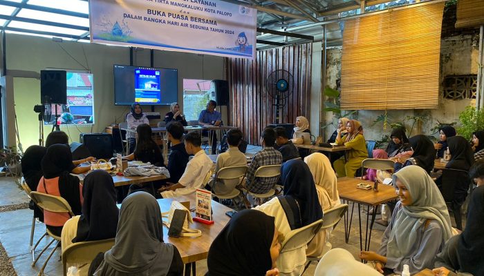 Peringati Hari Air Sedunia, Perumda Tirta Mangkaluku Palopo Gelar Sosialisasi Layanan Kepada Siswa SMA
