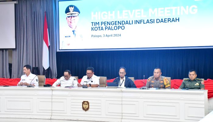 Pj. Wali Kota Palopo Hadiri High Level Meeting TPID Kota Palopo