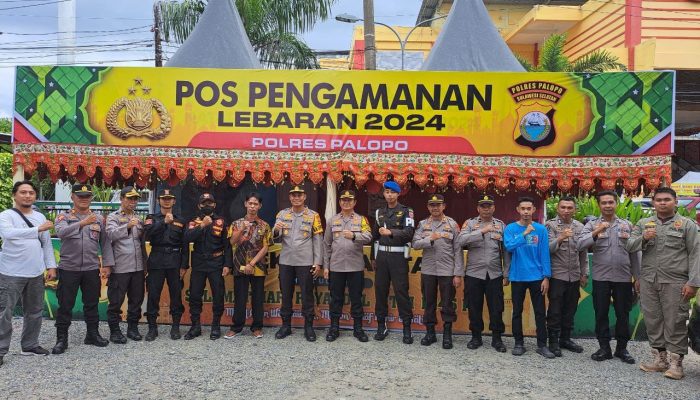 Jelang Mudik Lebaran, Kapolres Palopo Bersama PJU Cek Pos Pengamanan dan Pelayanan