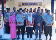 Kapolres Luwu Utara Pimpin Peresmian Perubahan Nomenklatur Polsek Limbong Jadi Polsek Rongkong