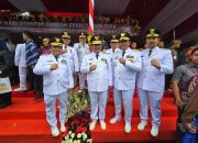 Pj. Bupati Luwu Hadiri Upacara Peringatan Hari Otoda XXVIII di Surabaya