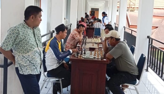 Makin Digemari, 60 Peserta Ikut Lomba Catur Cepat Dalam Rangka Memperingati HUT XXV Luwu Utara