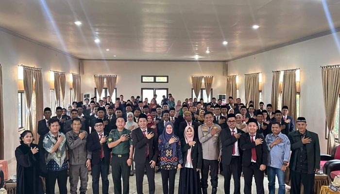 Lantik 75 Anggota PPK, Ketua KPU Luwu Utara : Kita Semua Ini Adalah Pejuang Demokrasi