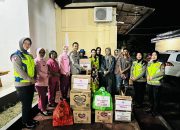 Wujud Solidaritas, Polres Luwu Utara Distribusi Bansos Kapolda Sul-sel Untuk Korban Banjir di Luwu