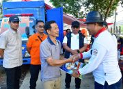 Wujud Peduli, Perumda Tirta Mangkaluku Palopo Salurkan Bantuan Logistik dan Air Bersih Untuk Korban Bencana di Luwu