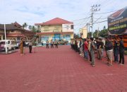Polres Luwu Utara Bersama Komunitas Trail Lutrac Salurkan Bantuan Korban Banjir dan Longsor di Luwu