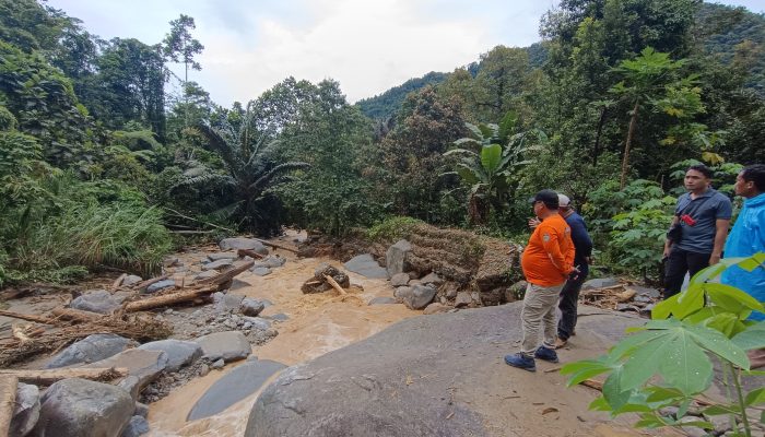 Pj. Wali Kota Palopo Tinjau Langsung Aliran Sungai Latuppa di Bukit Siguntu
