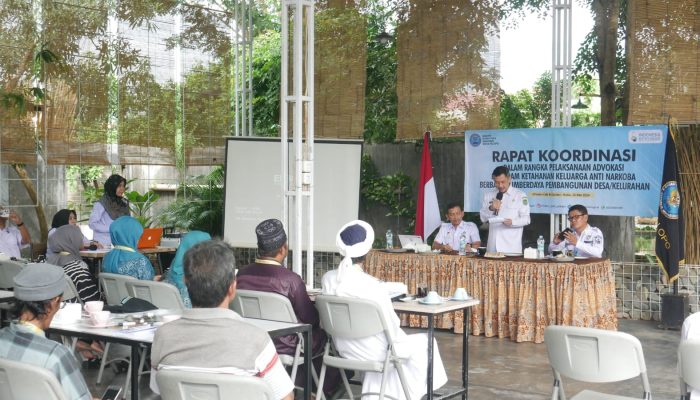 Sekda Palopo Buka Rakor Pelaksanaan Advokasi Program Ketahanan Keluarga Anti Narkoba