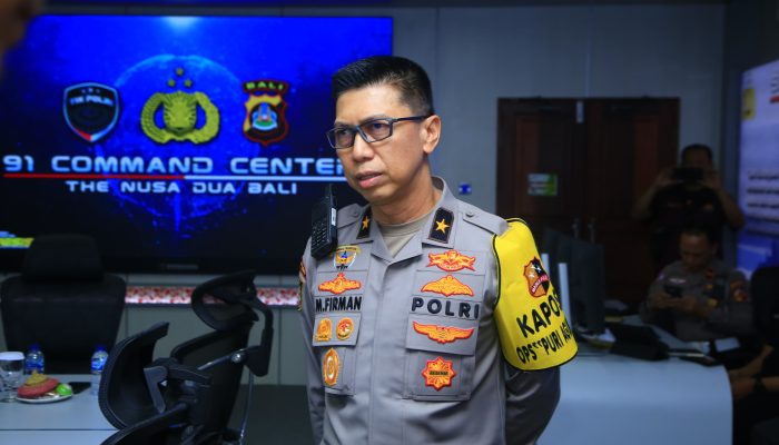 Jamin Keamanan KTT WWF ke-10 di Bali, Polri Kembali Aktifkan Posko Command Center 91