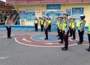 Pastikan Kesiapan Sebelum Jalankan Tugas, Satlantas Polres Luwu Utara Gelar Apel Pagi
