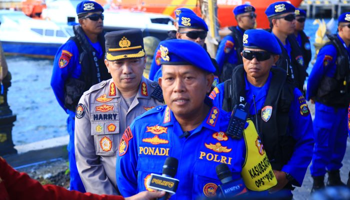 Ditpolairud Polda Bali Siagakan Dua Kapal dan Tiga Helikopter Amankan KTT WWF Ke-10