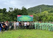 Pj. Wali Kota Palopo Lakukan Penanaman Pohon Dalam Rangka HUT ke-67 Kodam XIV/Hsn Kodim 1403 Palopo