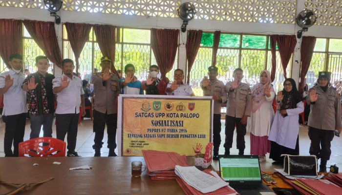 Tim Satgas UPP Kota Palopo Laksanakan Sosialisasi Diberbagai Lokasi Strategis, Ini Tujuannya