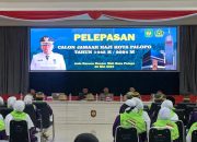 Wakapolres Palopo Hadiri Pelepasan Calon Jemaah Haji Kota Palopo Tahun 1445 H/2024 M
