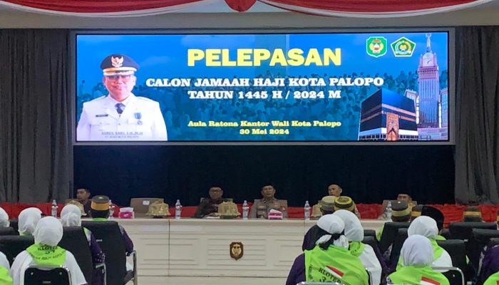Wakapolres Palopo Hadiri Pelepasan Calon Jemaah Haji Kota Palopo Tahun 1445 H/2024 M