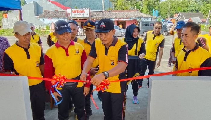 Kapolres Kota Palopo Resmikan Pos Lantas Presisi di Sirkuit Ratona Motor Sport