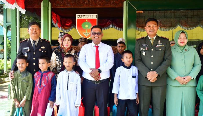 Dandim 1403/Palopo Lakukan Syukuran HUT Kodam XIV/Hsn Ke-67 Tahun di Makodim 1403/Palopo