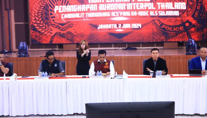 Lari Ke Indonesia, Polri Tangkap Buronan Thailand