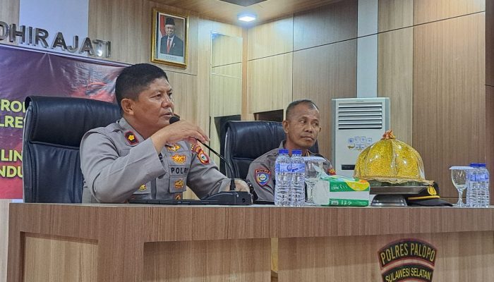 Waka Polres Palopo Buka Pelatihan Satpam Yang Digelar Sat Binmas