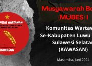 Rajut Soliditas, Wartawan Luwu Utara Bentuk Wadah Komunitas dan Akan Gelar Mubes Pertama