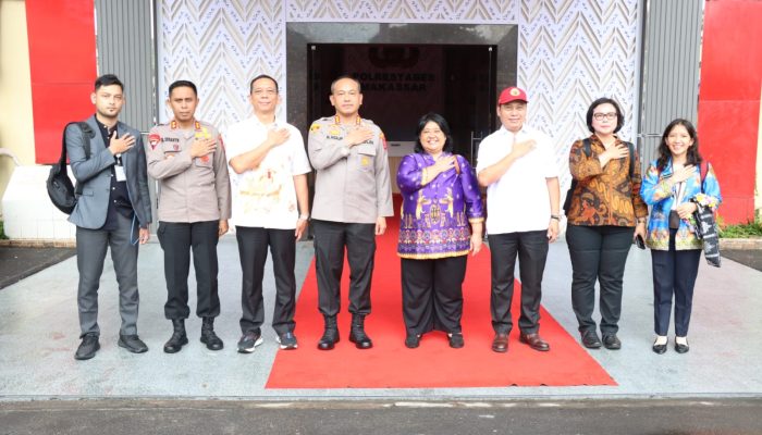Kapolrestabes Makassar Terima kunjungan Kerja Tim Kompolnas RI