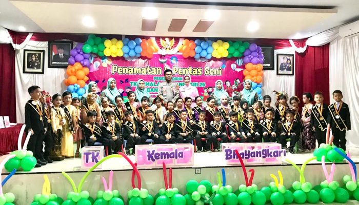 Penamatan TK Kemala Bhayangkari 26, Kapolres Luwu Utara Sebut TK Sekarang Sudah Cerdan dan Makin Maju