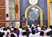 Pj Wali Kota Palopo Ikuti Sholat Idul Adha 1445 H/2024 di Masjid Agung
