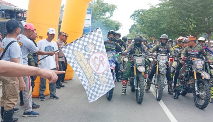 HUT Bayangkara Ke-78, Polres Palopo Gelar Latber Amal Trail Adventure