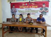 Minggu Kasih Polda Sulsel Hadir di Gereja Toraja Bawakaraeng