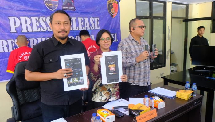 Tim Siber Polda Sulsel Bekuk Pelaku Yang Menfasilitasi dan Endorse Judi Online di Sulsel