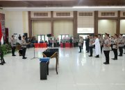 Kapolda Sulsel Pimpin Sertijab dan Kenal Pamit Kabiddokkes dan Kapolres Jajaran Polda Sulsel