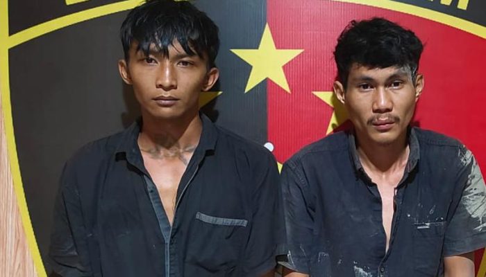 Reskrim Polsek Wara Amankan Dua Terduga Pelaku Tindak Pidana Pencurian