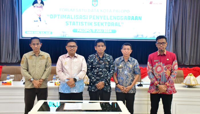Pj. Wali Kota Palopo Buka Rapat Koordinasi Forum Satu Data Indonesia
