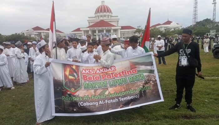 Ratusan Aliansi Rakyat Luwu Raya Bela Palestina Gelar Aksi Damai Bela Palestina Jilid 2
