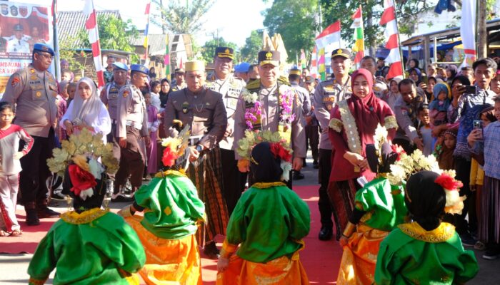 Penilaian Lomba 3 Pilar, Kakorbinmas Baharkam Polri Kunjungi Desa Kampung Beru Takalar