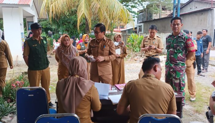 Wabup Luwu Utara Apresiasi Pelaksanaan PIN Polio di Posyandu Cempaka Desa Sukamaju