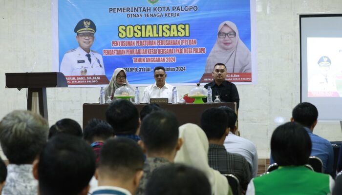 Plt. Asisten Bidang Pemerintahan Setda Kota Palopo Hadiri Sosialisasi penyusunan PP dan pendaftaran PKB