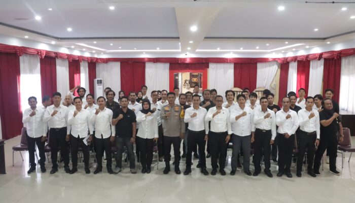 Kumpulkan Personil Reskrim dan Narkoba, Ini Arahan Kapolres Luwu Utara kepada Anggotanya