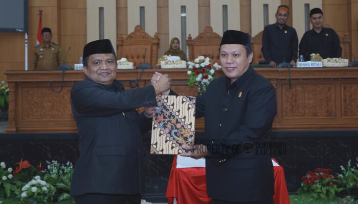 Paripurna DPRD, KUA-PPAS 2025 Ditetapkan, Pemkab Luwu Target Pendapatan Daerah 1,5 Trilyun